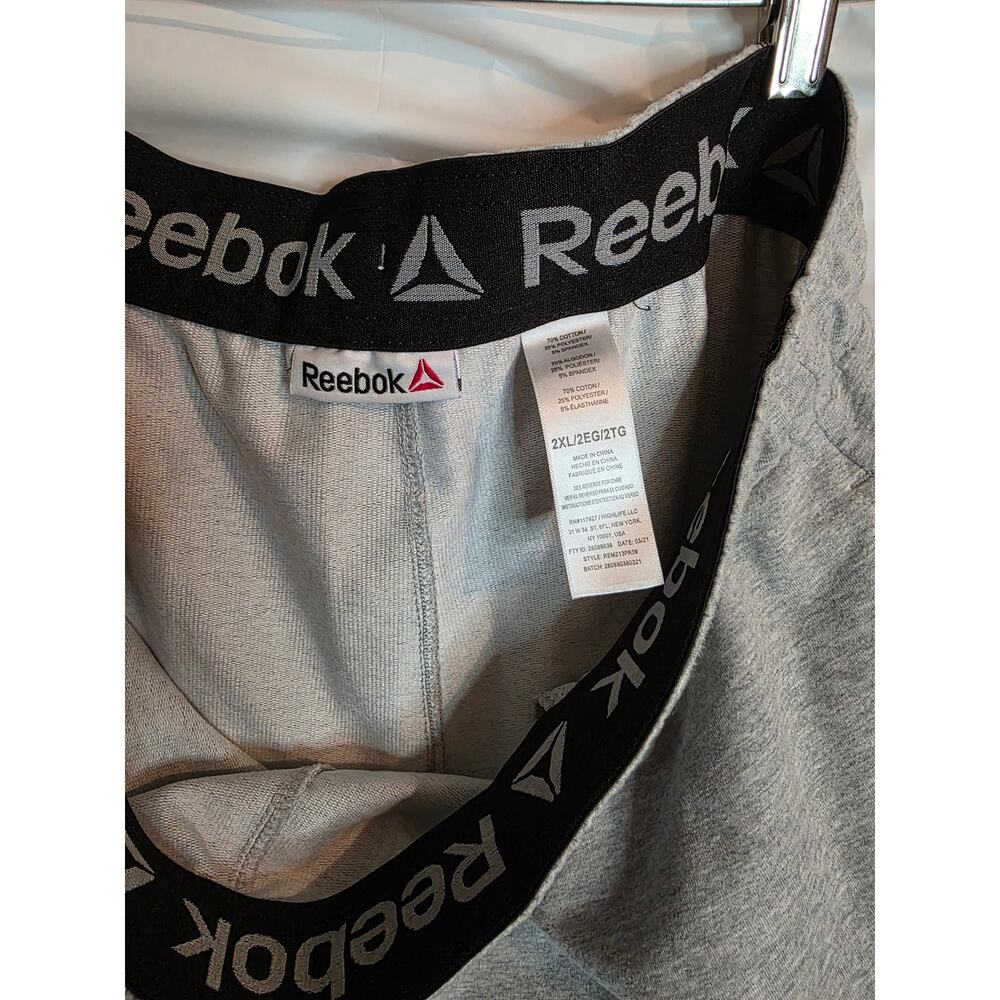 Reebok Joggers Men's Size 2XL Gray Pace Runner Active, Athletics, Running - Picture 5 of 7